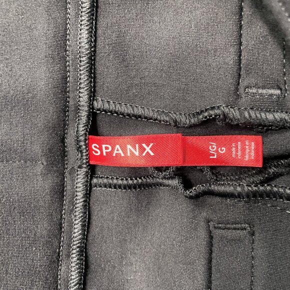 Spanx Classic Black Supersmooth Ankle Pants - Size Large - Rtl $148 - Picture 4 of 4